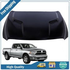 Premium Front Hood Panel Shell Cover For 2009-2022 Dodge Ram 1500