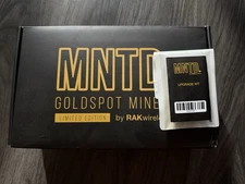 New MNTD. RAK Wireless Goldspot Helium Miner LE (US915) + SD Upgrade Kit