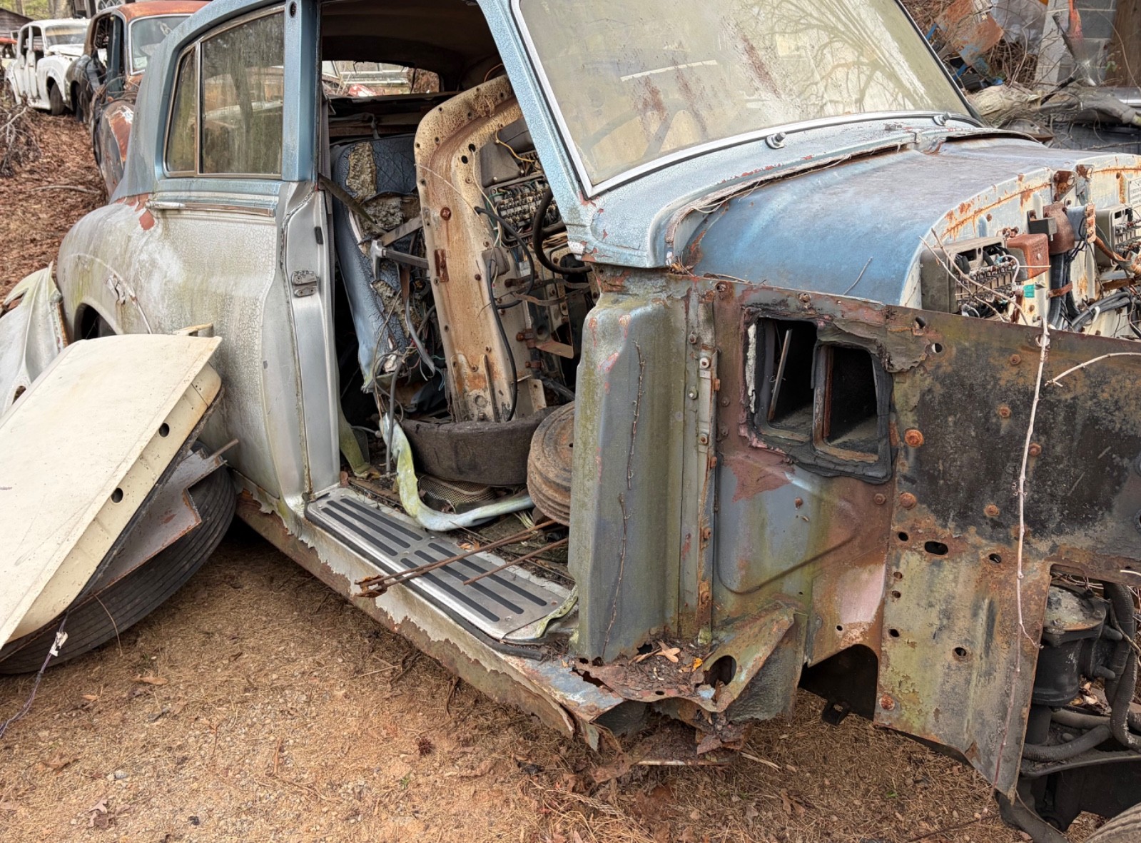 ROLLS ROYCE SILVER CLOUD BENTLEY, DOOR TREAD. LARGEST 1946-65 INVENTORY ON EARTH