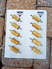 Lot of 10 NEW Dale Vishay RH-25 25W 7.5 Ohm 1% Wirewound Resistor FREE SHIPPING