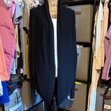 Lululemon Transformation Cardigan Sweater Wrap Sz 8 Black