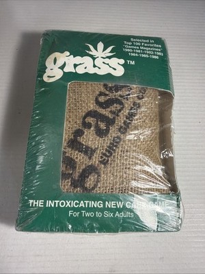 Vintage Grass The Intoxicating New Card Game Euro Games - Sealed  Rare