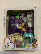 Disney ILY Tiana Baking Accessory Set, New In Box, Discontinued -For 18" Dolls