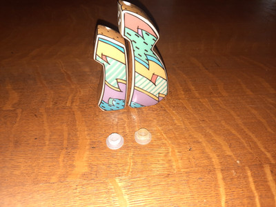 Rosenthal Flash Studio Line Salt & Pepper Shakers, by Dorothy Hafner
