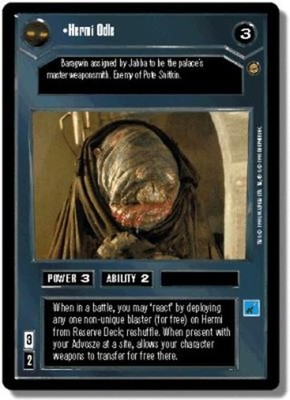 Hermi Geisler Star Wars CCG Decipher Jabba's Palace