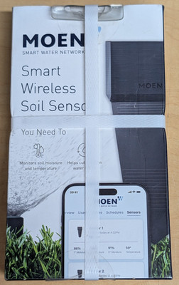 Moen Smart Wireless Soil Sensor WISNS002G1USA Smart Water Network NEW / SEALED