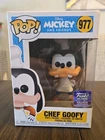 Funko Pop! Vinyl Chef Goofy Disney Mickey and Friends #977 Funko Exclusive.