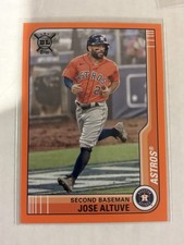 2021 Topps Big League Jose Altuve Orange insert #234  Houston Astros  1.00 Shipp
