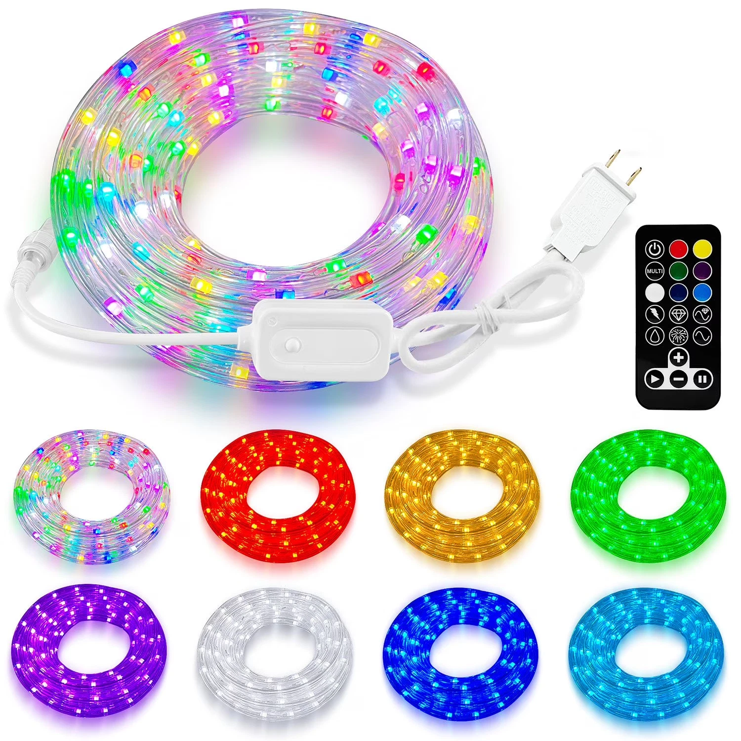 Westinghouse Color Changing LED Rope Lights 2-Pack Indoor Outdoor Decor