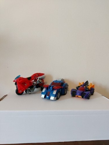 Switch and Go Dinos Transformers Konvolut x 3 Fahrzeuge * getestet und funktionsfähig