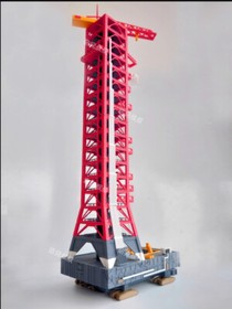 1/400 Scale Saturn-5 Launching Tower Frame Model 3D Build Painted Model Toy