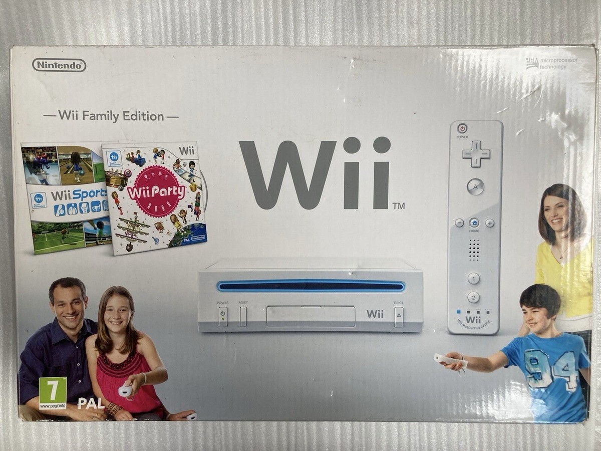 Nintendo Wii (Family Edition) Zumba Games Extras *Mint