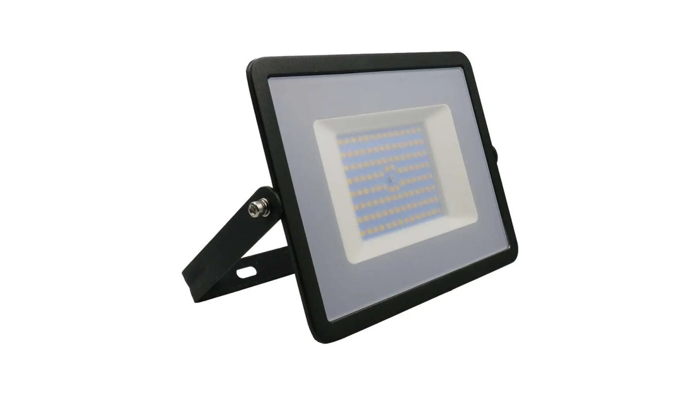 LED projector 100W 8700lm 6500K IP65 Black 215966 /T2UK