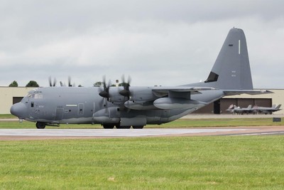 US Air Force Lockheed C-130 11-5737 colour photograph