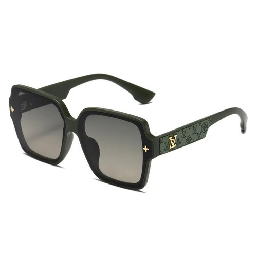 Gafas de sol cuadradas de moda para mujer de lujo protección UV marco grande a juego - Imagen 14 de 14