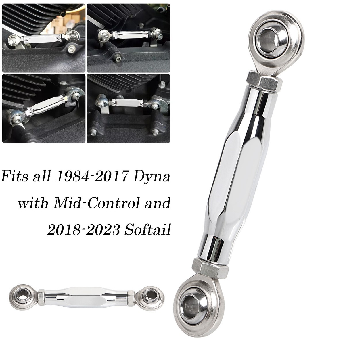 For Harley Mid-Control Shift Linkage Rod Dyna Low Rider