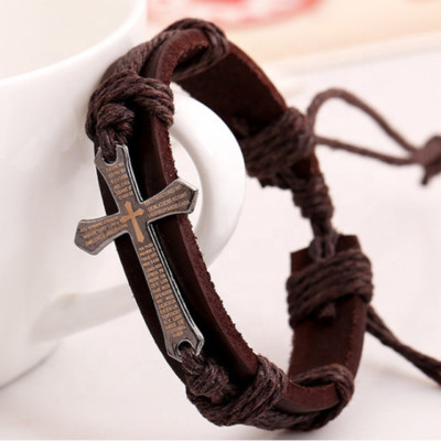 Pulseras Para Hombre Mujer Unisex Fina De Moda Esclava Brazalete Men De Cuero