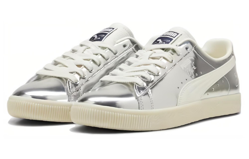PUMA Clyde 3024 Silver - 396488-01  Men's Shoes