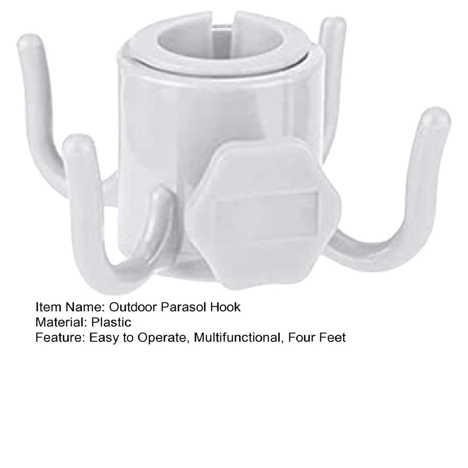 Umbrella Hanging Hook Versatile Spacesaving Four Feet Parasol Hook