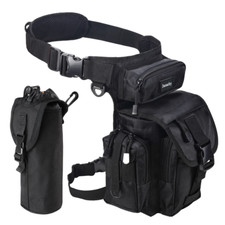 Men Waterproof Nylon Waist Leg Bag Drop Waist Motorcycle Tactical Backpack