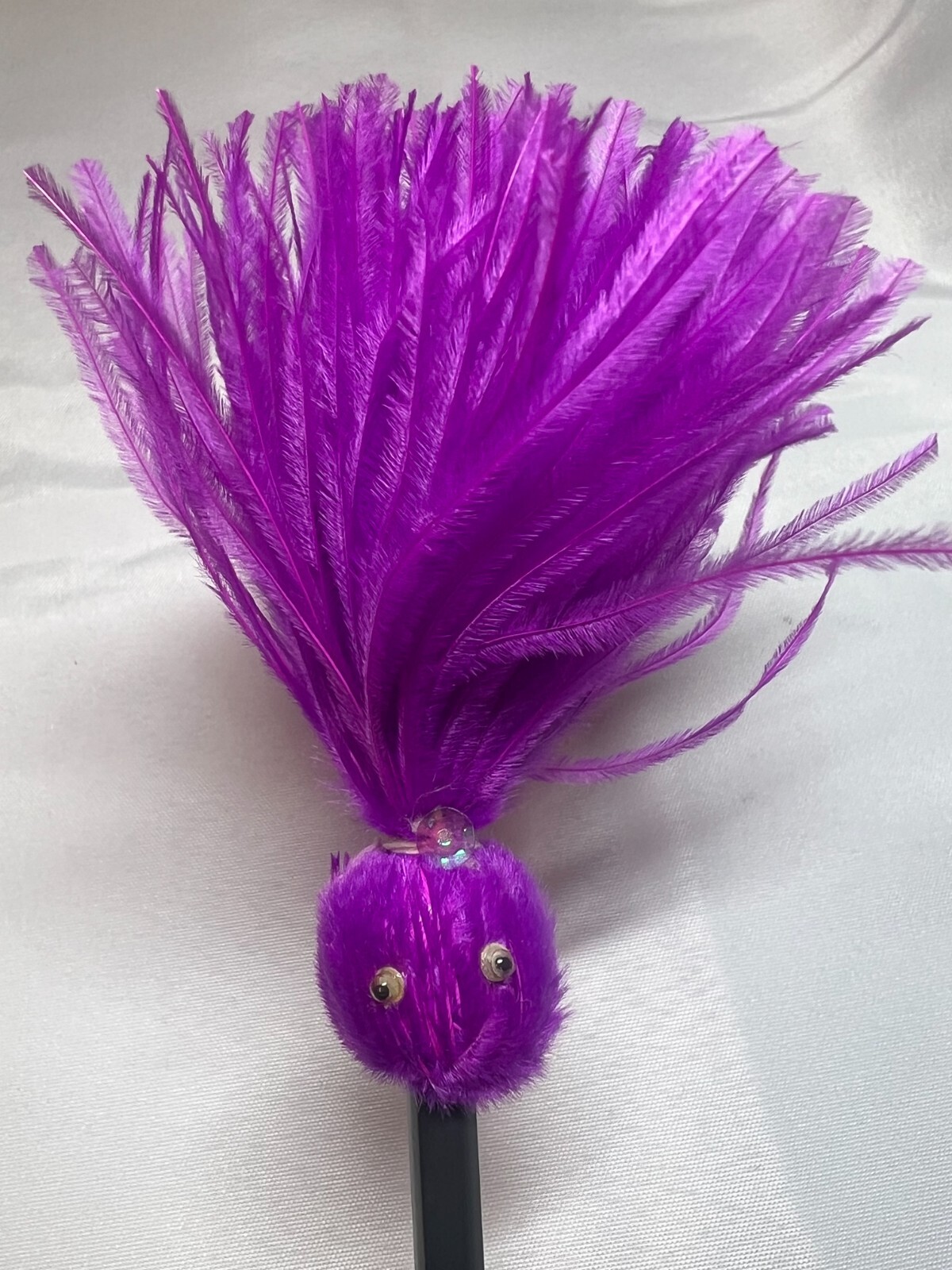 Unique Stocking Filler🎄Genuine Ostrich Feather Pencils, SINGLE or