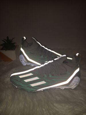 スパイク  ADIZERO PRIMEKNIT FLASH Size 11.5 - adidas Adizero Primeknit Flash Cleats Grey Mint for