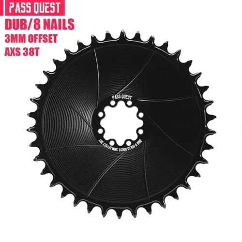 3mm Offset 8 Bolt Chainring Narrow Wide Teeth 38T-54T Chainwheel Direct Mount - Picture 9 of 43