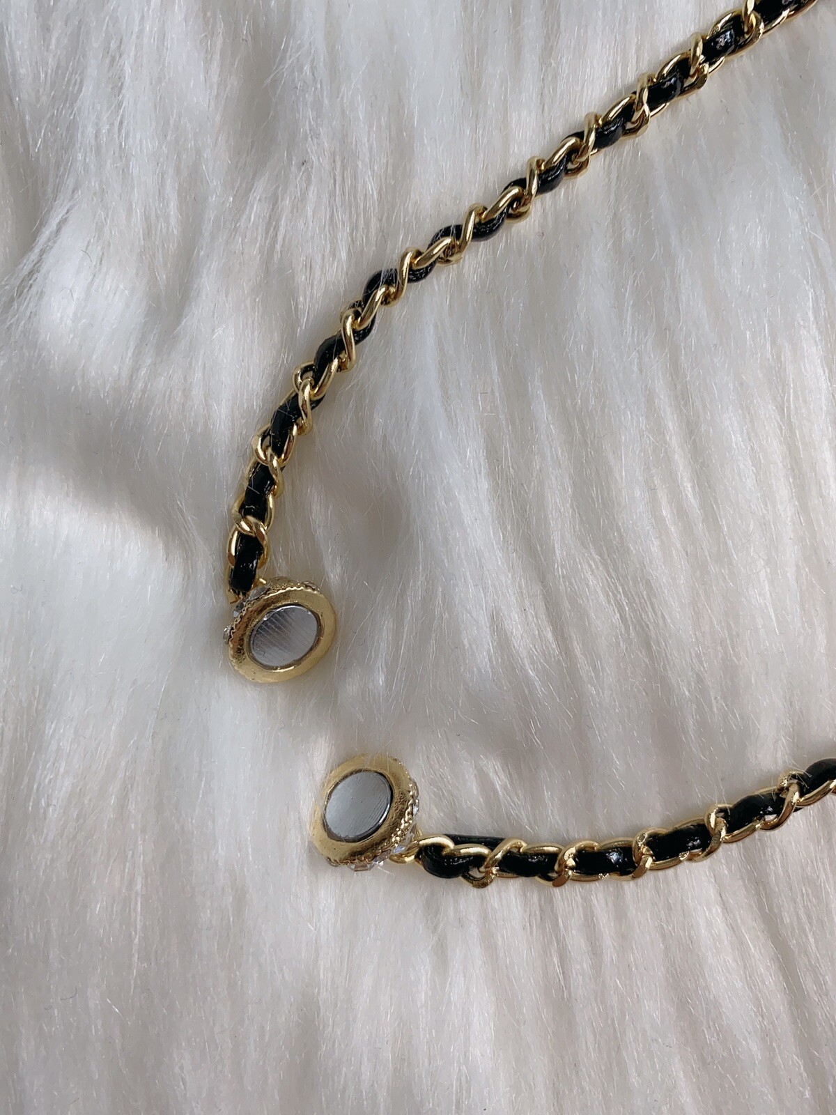 Fashion Leather Chain Choker Collar Necklace Gold Color Fashion Accessories New