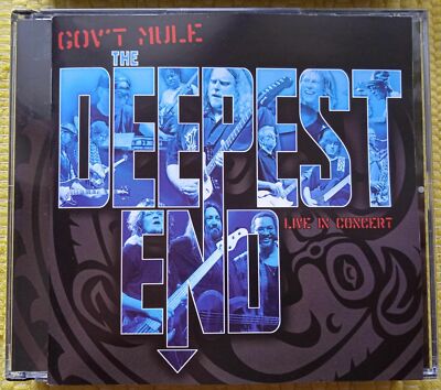 GOV`T MULE - The Deepest End Live In Concert (2CD+1DVD, Jam/BLues Rock, NEW/OVP)