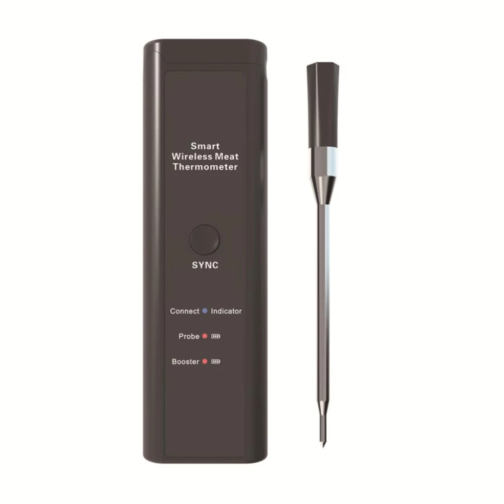 Wireless Meat Thermometer, 492ft Bluetooth Range, Instant Read Digital Thermo...