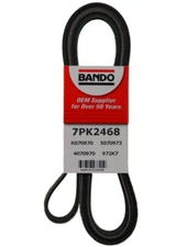 BANDO 7PK2468 Serpentine Drive Belt Fit OE: 11720-7S000 & 11720-7S00A