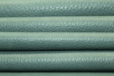 Soft Baby Blue Thick Cowhide Discount Leather Hides ZA16