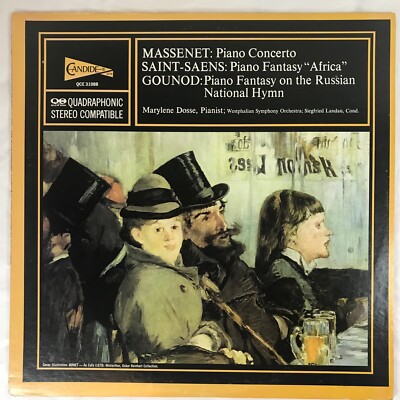 GOUNOD/SAINT-SAENS/MASSENET 12'' Vinyl QCE 31088 Candide 1973