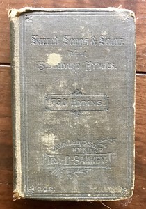Details About Sacred Songs And Solos By Ira D Sankey Mini Antique Hc Morgan Scott - 