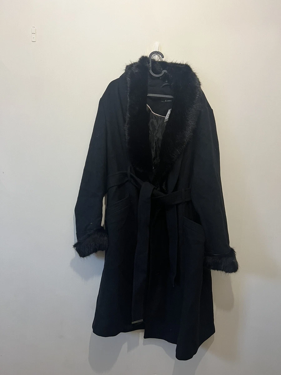 Evans outsize coats hotsell