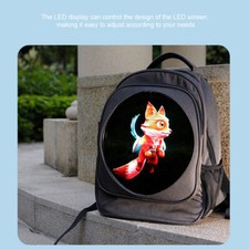 3D Hologram Projector Fan Advertising Zipper Backpack LED Display Holographic