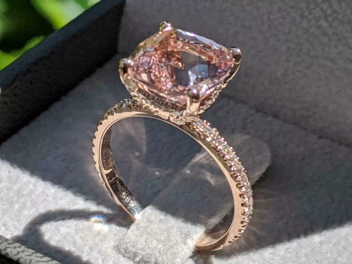 Ebay morganite rings deals