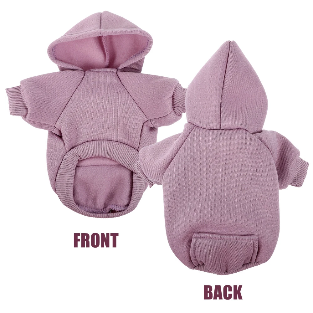 VETEMENTS Confezione 4 Vestiti Antivento Fretta Per Animali Domestici Felpa Cucciolo