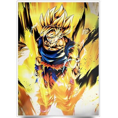 Super Saiyan Son Goku Dragon Ball Movies Anime Japanese Manga Lover Gift  Poster - Trends Bedding