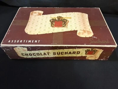 Ancienne Boîte en Carton Publicitaire #80 - Chocolat Suchard - Photo 1/4