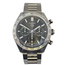 Tag Heuer Carrera Calibre Heuer 02 CBN2A10 44mm Green & Stainless Steel Full Set