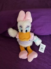 Disney Parks Authentic Original Daisy Duck Plush Stuffed Animal Soft Toy Preowne