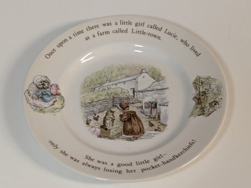 Mrs. Tiggy-Winkle Beatrix Potter Set da asilo nido 4 pezzi, Wedgwood, usato in ottime condizioni - Foto 16 di 20