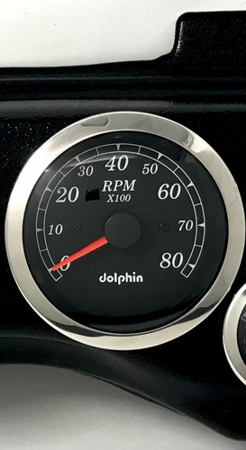1987 1988 1989 1990 1991 1991 1993 Ford Mustang 6 Gauge GPS Dash Penel Set Black - Picture 4 of 7