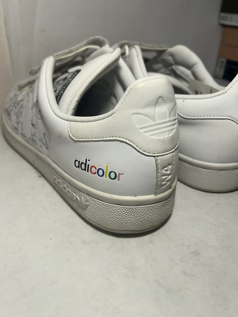 Adidas Stan Smith Adicolor Goofy Sneakers 562899 Size 11 | eBay