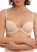 Wacoal Accord Bra Front Fastening Bra Convertible 600416 Nude Size 34C d1