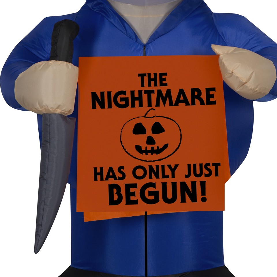 Halloween Michael Myers Airblown Inflatable 5 ft Yard Decor Scary Slasher NEW eBay
