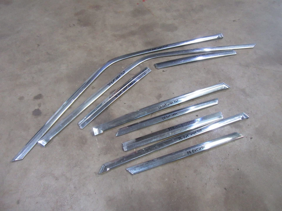 1965 Mercury Monterey 4 двери седан наружная оконная рама отделка молдинг нержавеющая сталь - Изображение 2 из 4