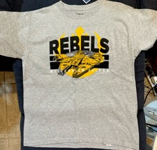 Star Wars Boys Large Shirt Millennium Falcon Rebels