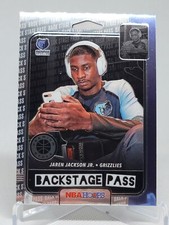 2019-20 Hoops Premium Jaren Jackson Jr BACKSTAGE PASS Insert #6 Grizzlies D4B